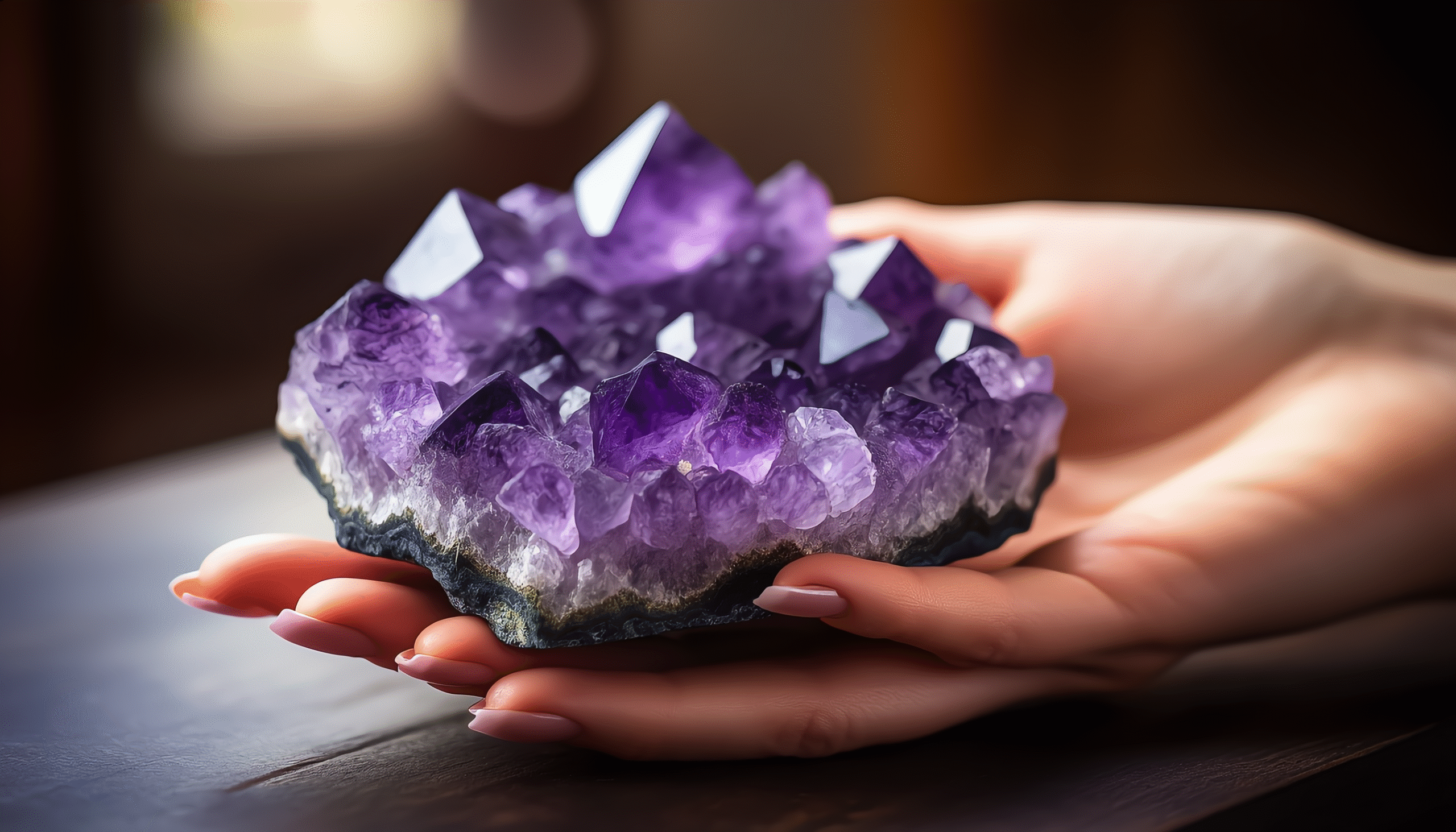 The Deep Resonance of Dark Purple Amethyst