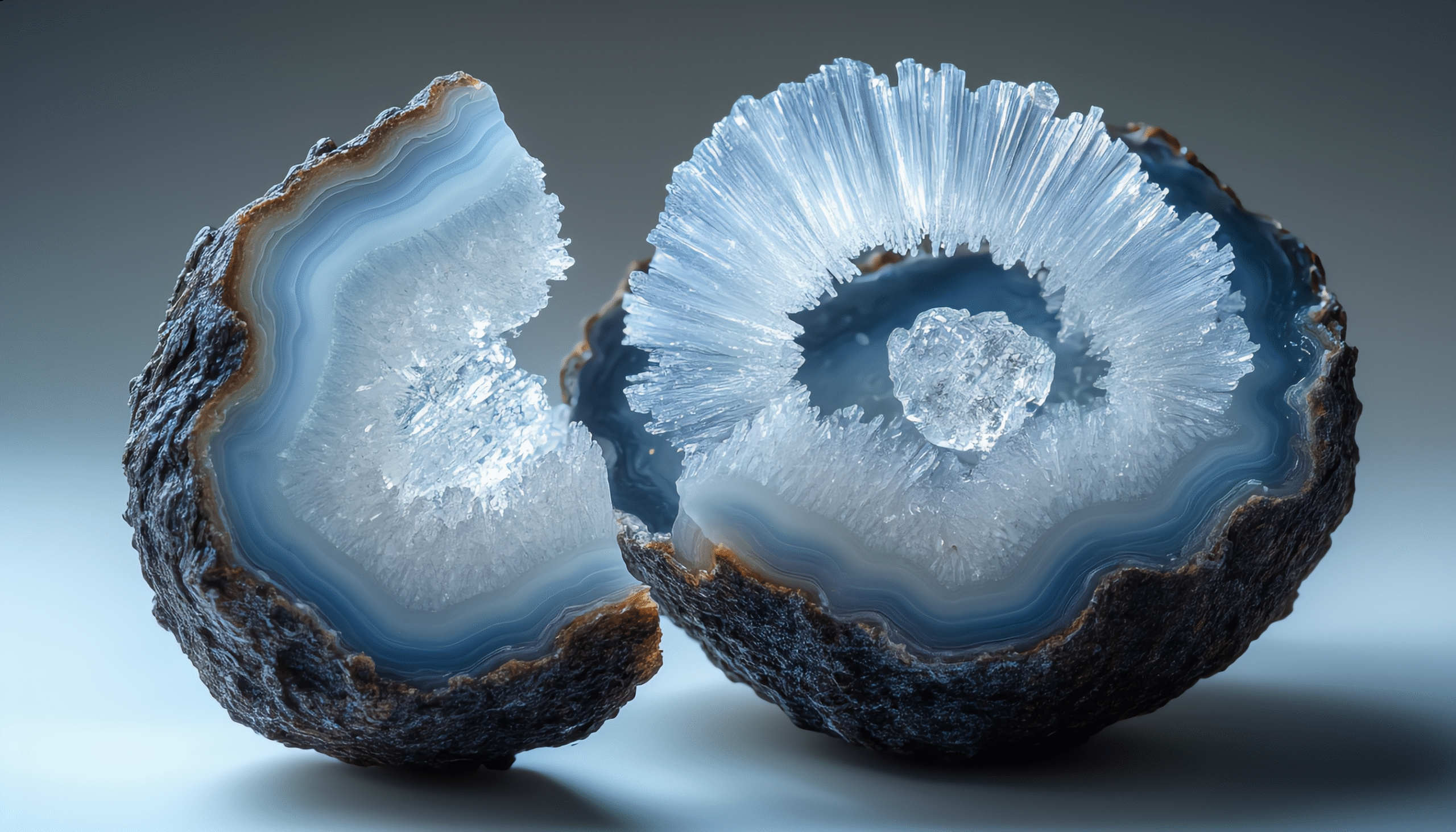 Crystal. Magic Gold. Vibes. Golden. Gems tones. Natural. Jewelry. Crystal go free direct links Split Geode, Geode Interior, Crystal Cave, Geode Crystals, Druzy Crystals , Geode Formation, Natural Art, Druzy Geode, Geological Art, Intricate Mineral Patterns, Geode Discovery, Geode Opening,
