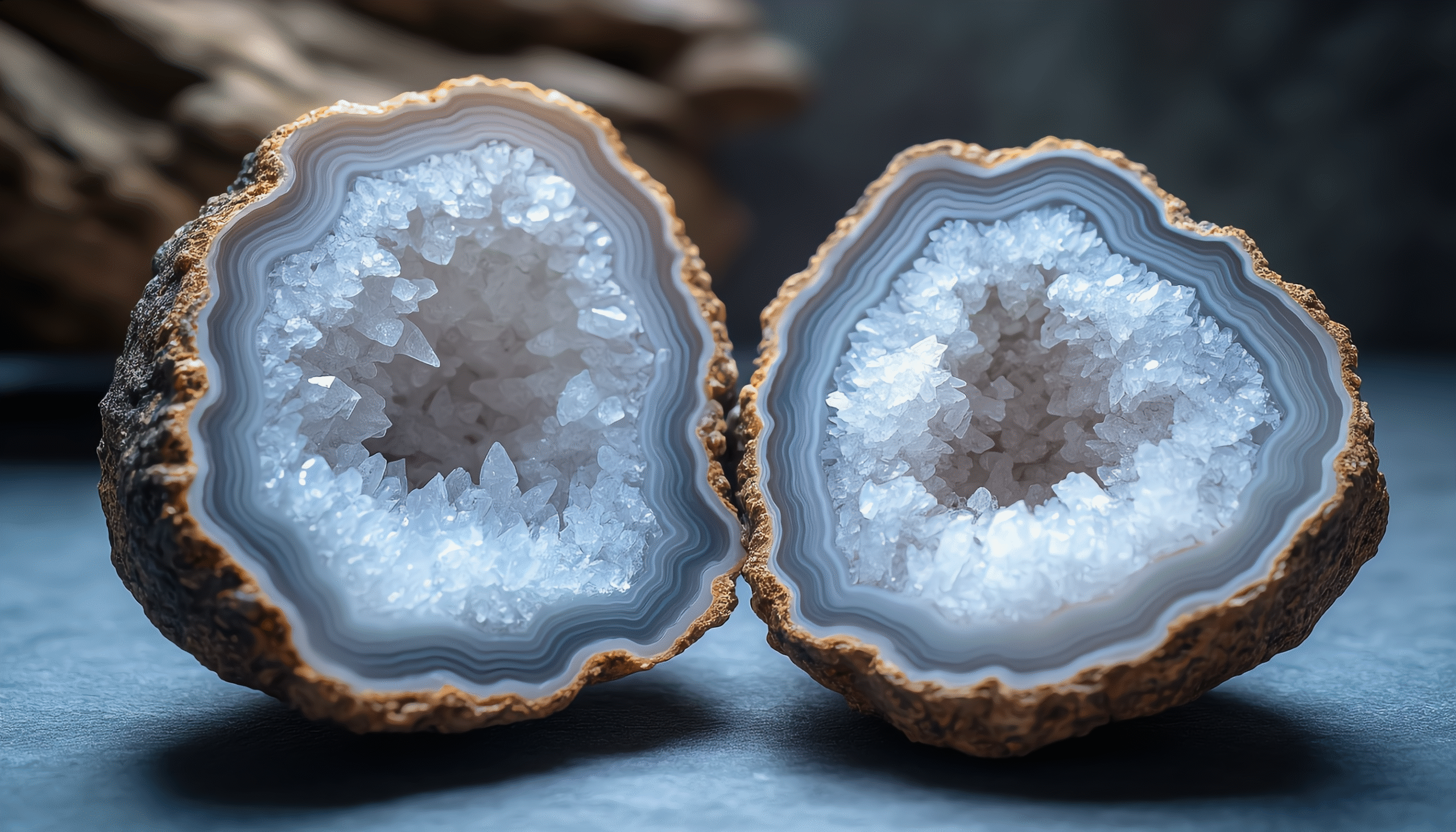 Crystal. Magic Gold. Vibes. Golden. Gems tones. Natural. Jewelry. Crystal go free direct links Split Geode, Geode Interior, Crystal Cave, Geode Crystals, Druzy Crystals , Geode Formation, Natural Art, Druzy Geode, Geological Art, Intricate Mineral Patterns, Geode Discovery, Geode Opening,