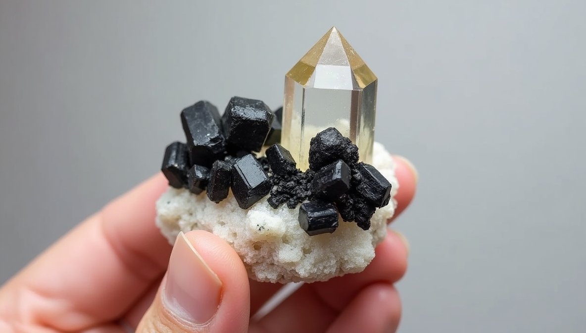 The Narrative Captured in Quartz, Tourmaline, and Albite