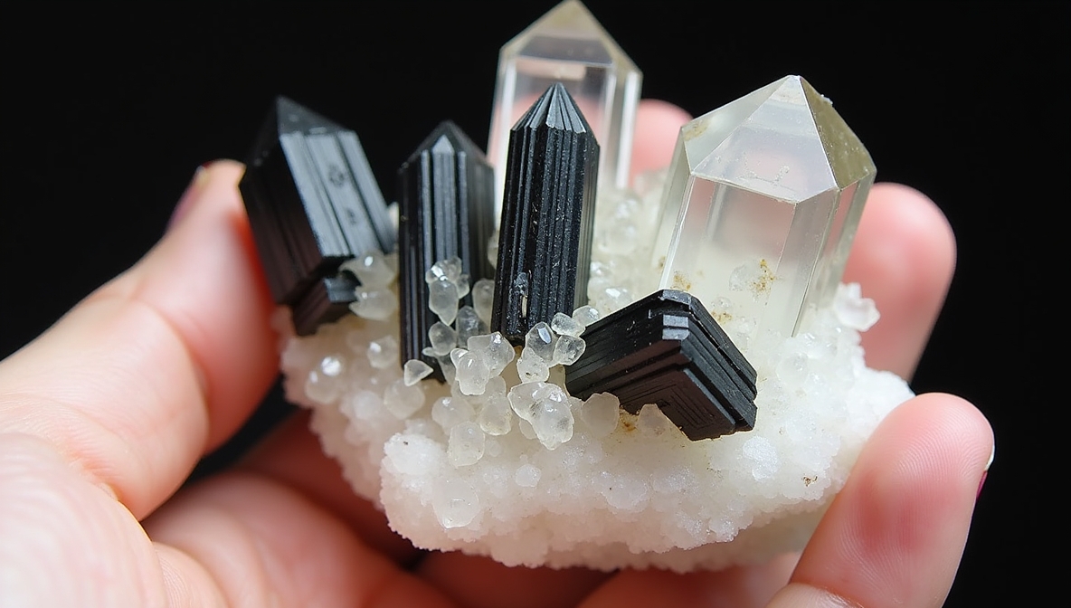 The Narrative of a Quartz, Tourmaline, and Feldspar Masterpiece