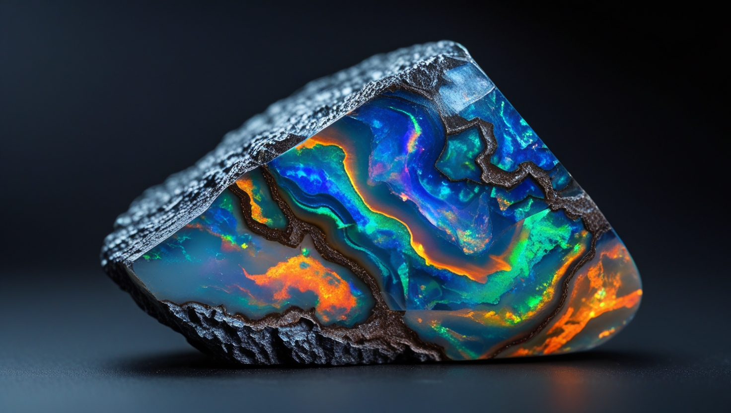 The Stunning Raw Koroit Boulder Opal Specimen