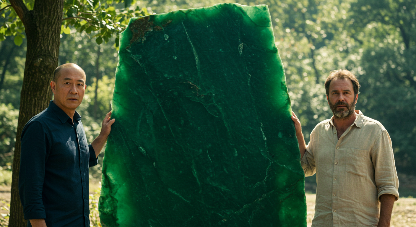 Crystal. Magic Gold. Vibes. Golden. Gems tones. Natural. Jewelry. Crystal go free direct links Guardians of the Green Giant: A Moment with a Monumental Jade Slab