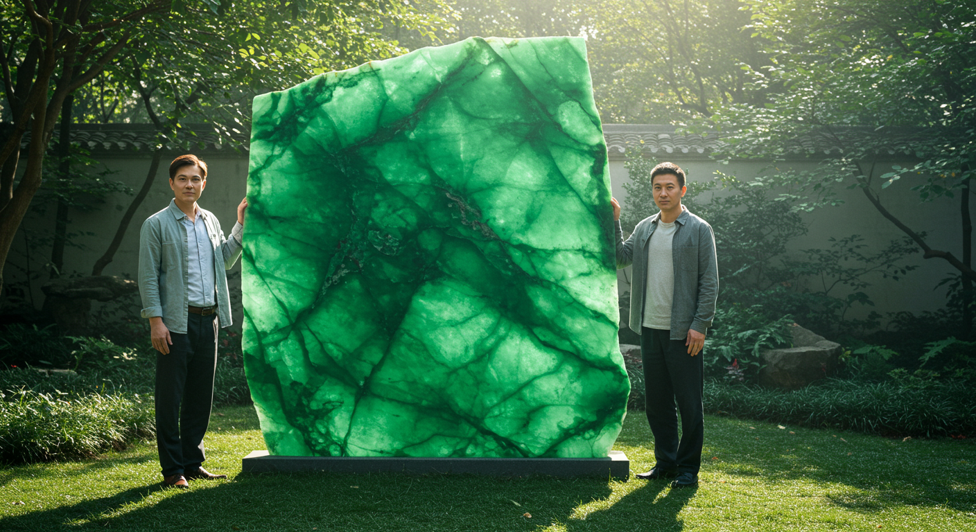Crystal. Magic Gold. Vibes. Golden. Gems tones. Natural. Jewelry. Crystal go free direct links Guardians of the Green Giant: A Moment with a Monumental Jade Slab